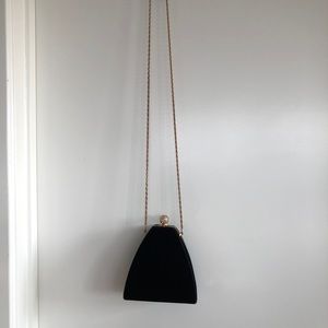 Gorgeous velvet crossbody bag/wallet